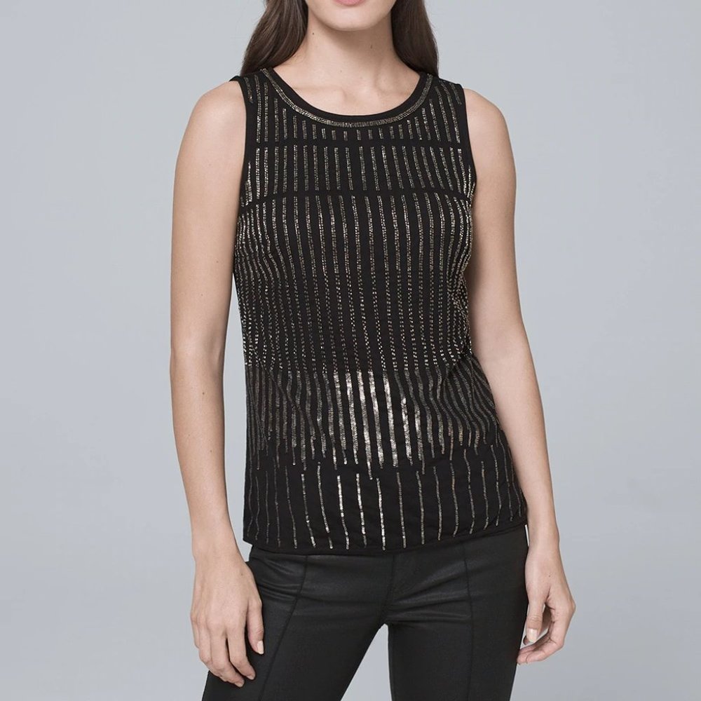 PETITE EMBELLISHED TANK